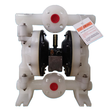 1 inch plastic pneumatic diaphragm pump with  PTFE diaphragm and PTFE valve ball